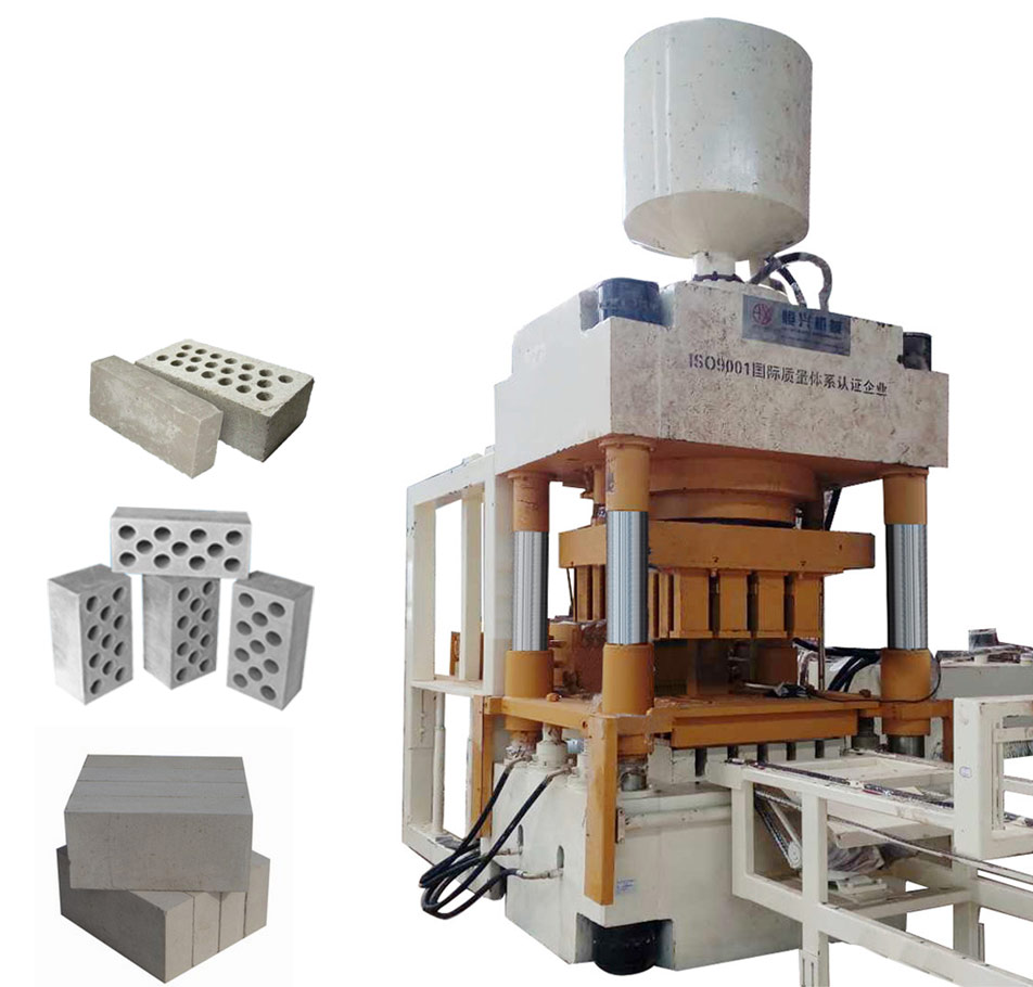 靜壓(yā)磚機作(zuò)爲的無(wu)振動磚(zhuan)機設備(bei)可以做(zuo)什麽磚(zhuan)